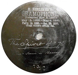 Berliner's Gramophone 705 Z